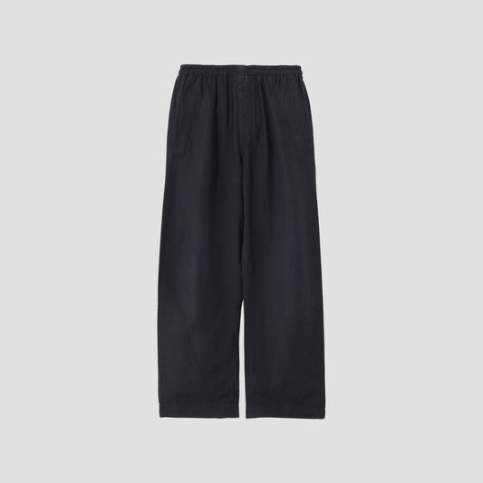 LINEN PLAIN WEAVE TROUSERS