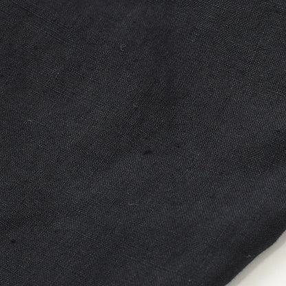 LINEN PLAIN WEAVE TROUSERS