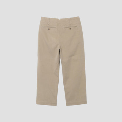 WORN COTTON TWILL TROUSERS