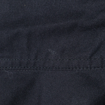 BLACK WARP COTTON DENIM SHIRT