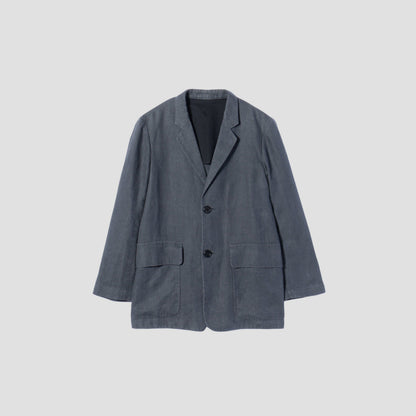LINEN PLAIN WEAVE JACKET
