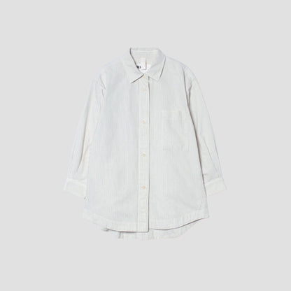 NARROW STRIPE COTTON SHIRT