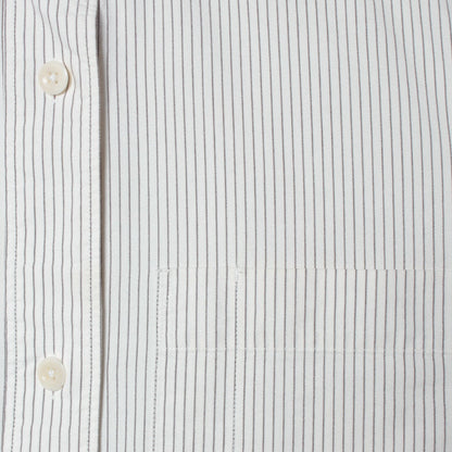 NARROW STRIPE COTTON SHIRT