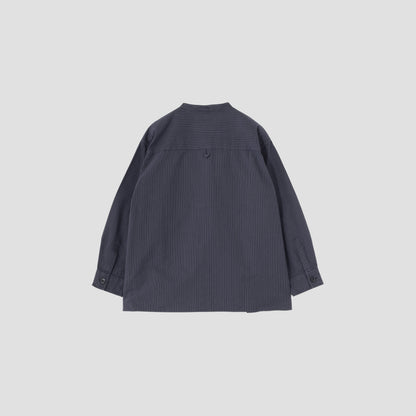 OFFSET STRIPE COTTON SHIRT