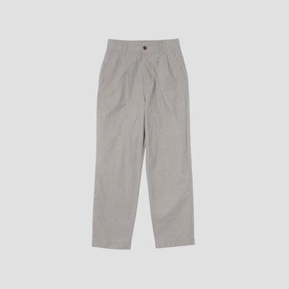 TINY STRIPE COTTON TROUSERS