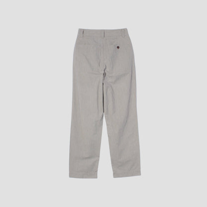 TINY STRIPE COTTON TROUSERS