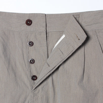 TINY STRIPE COTTON TROUSERS