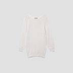 LINEN COTTON CREW NECK KNIT