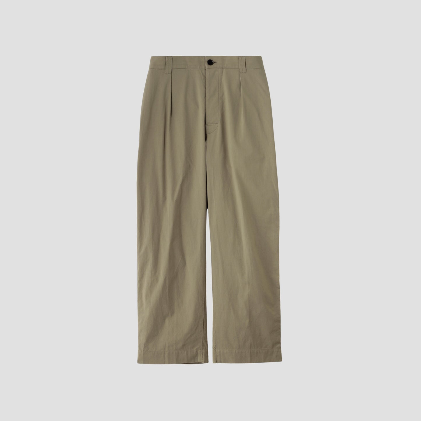 LIGHTWEIGHT COTTON POPLIN TROUSERS
