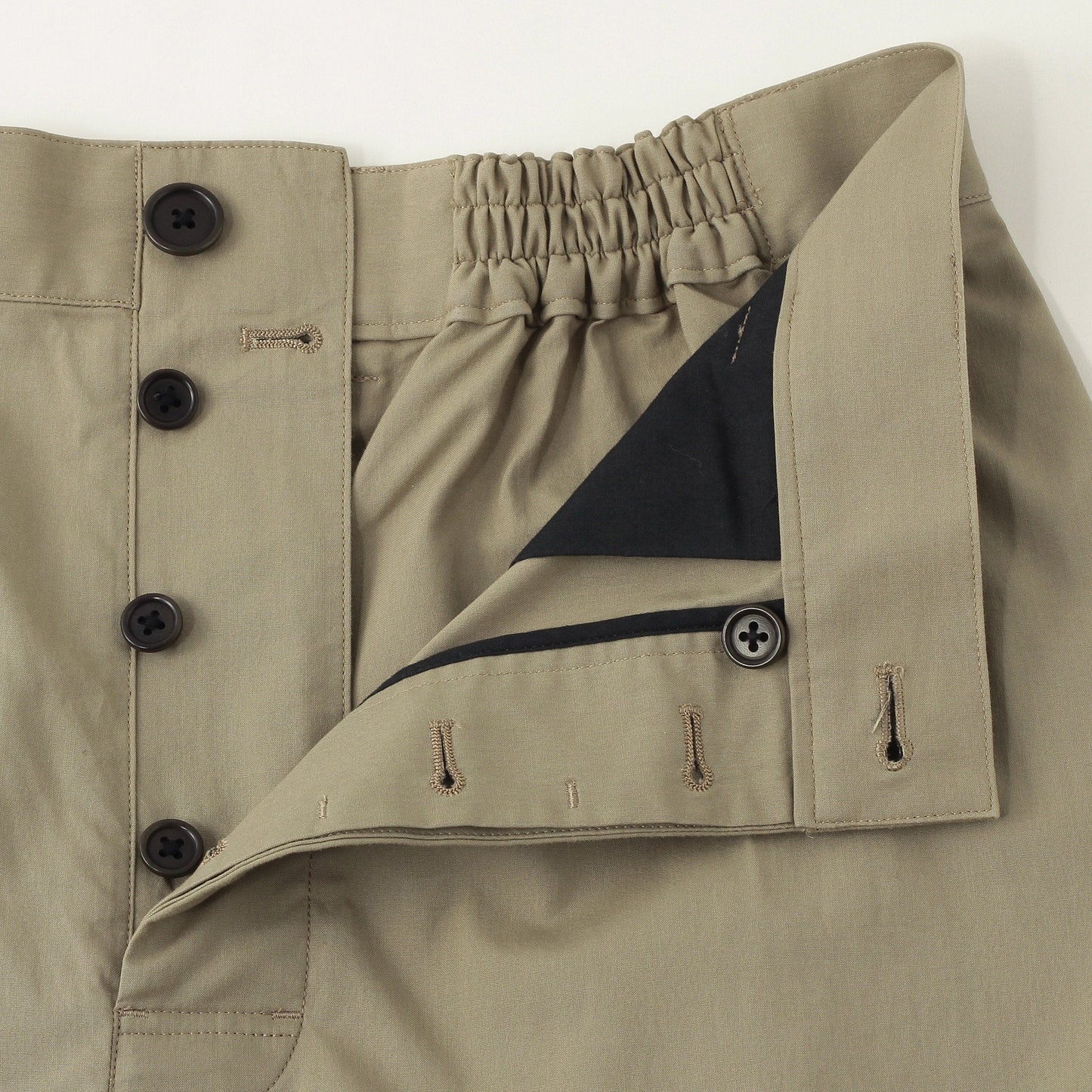 LIGHTWEIGHT COTTON POPLIN TROUSERS