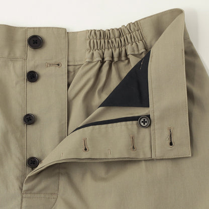 LIGHTWEIGHT COTTON POPLIN TROUSERS