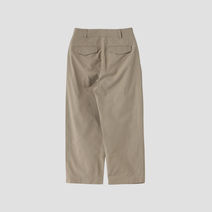 WASHED COTTON TROUSERS