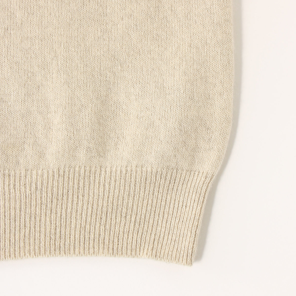 WOOL COTTON TURTLE NECK KNIT