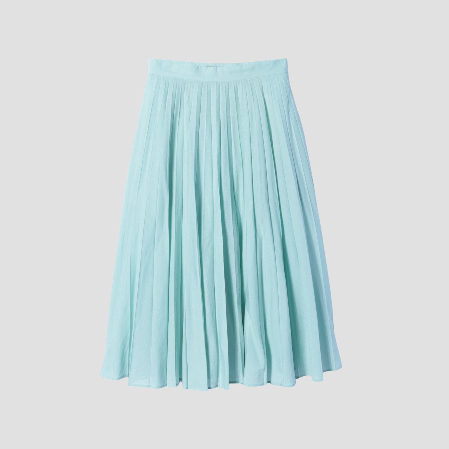 COTTON POLYESTER POPLIN SKIRT