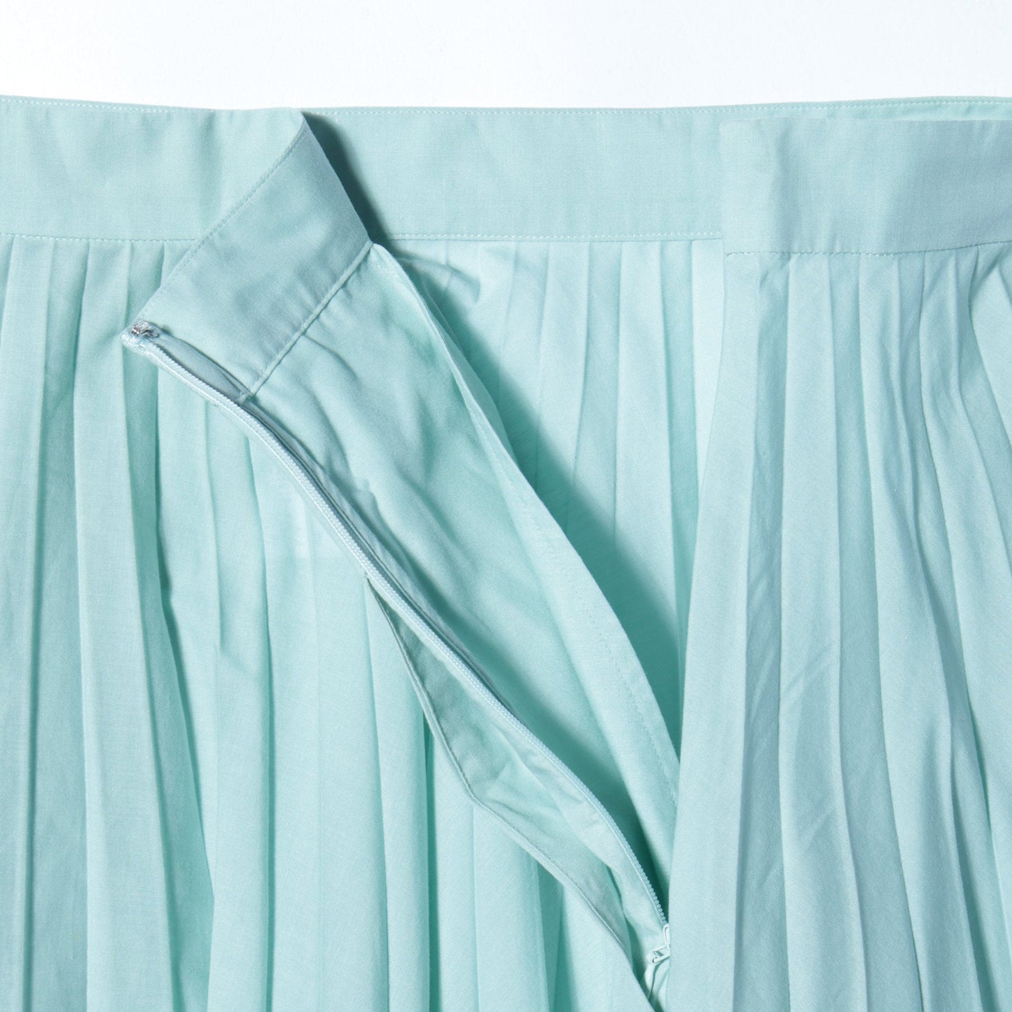 COTTON POLYESTER POPLIN SKIRT