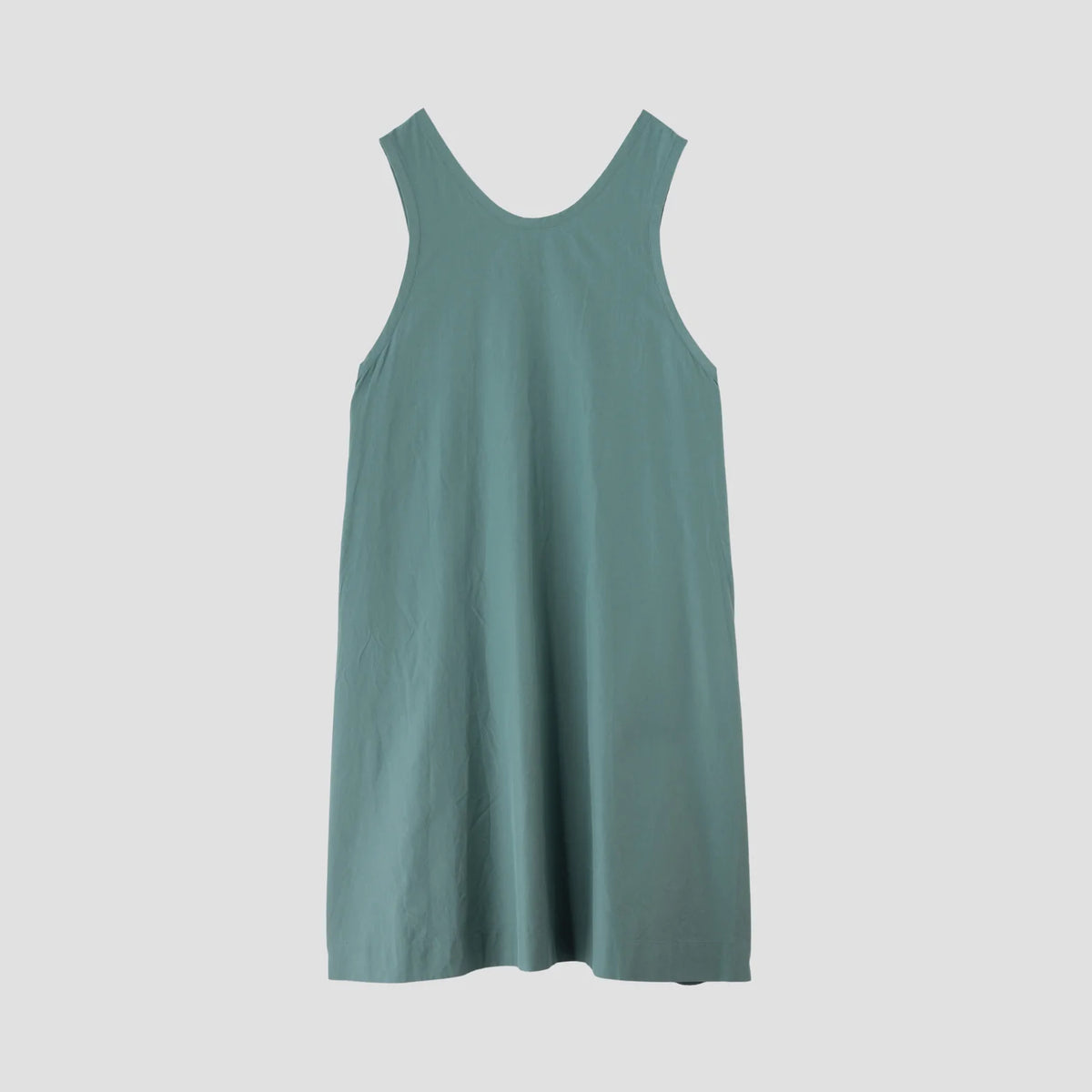 SILK COTTON POPLIN DRESS