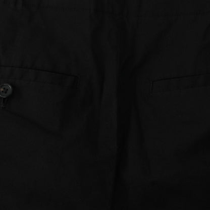 COTTON SILK POPLIN TROUSERS