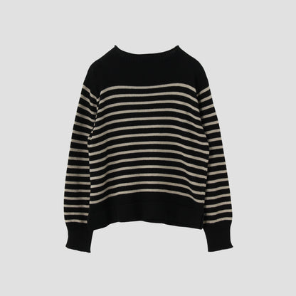 LONG SLEEVE MATELOT KNIT