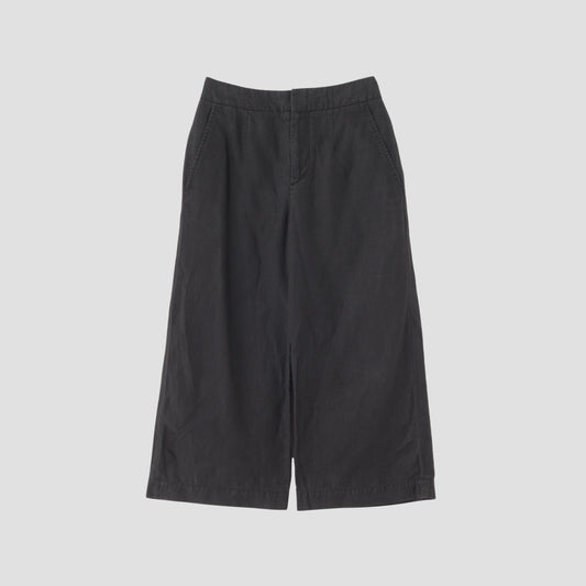 HIGH DENSE LINEN TROUSERS