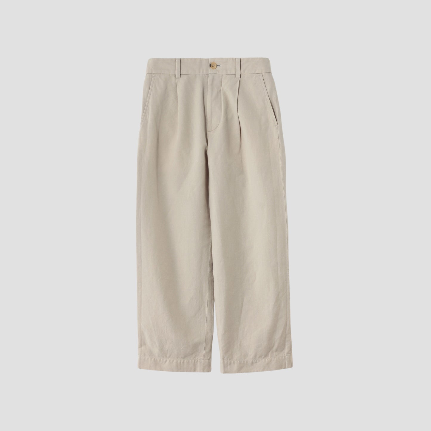COTTON LINEN TROUSERS