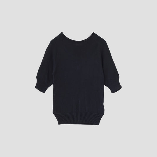 CAST OFF ROLL NECK KNIT