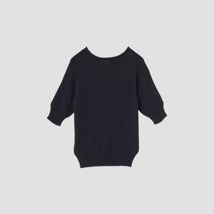 CAST OFF ROLL NECK KNIT
