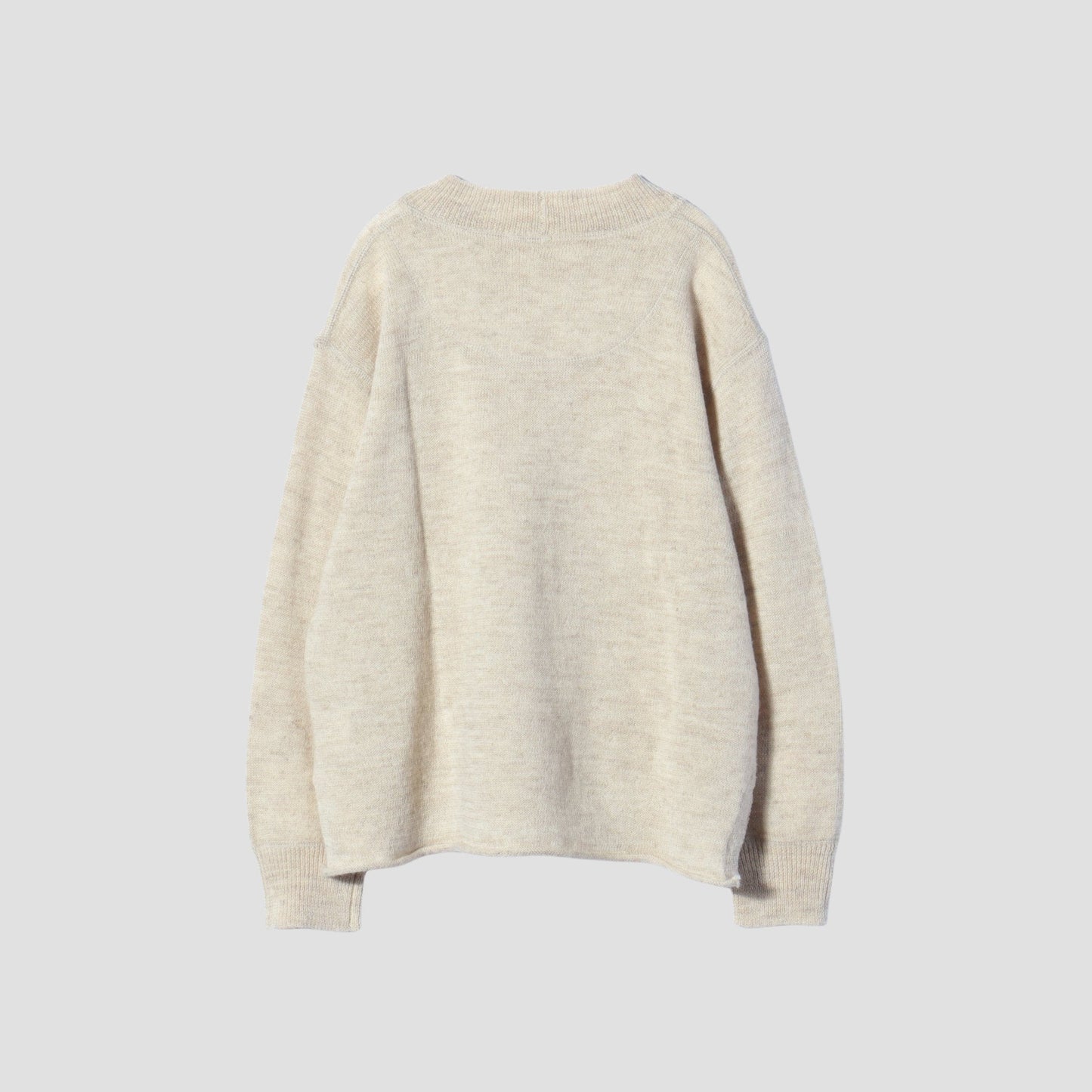 ROUGH WOOL LINEN KNIT