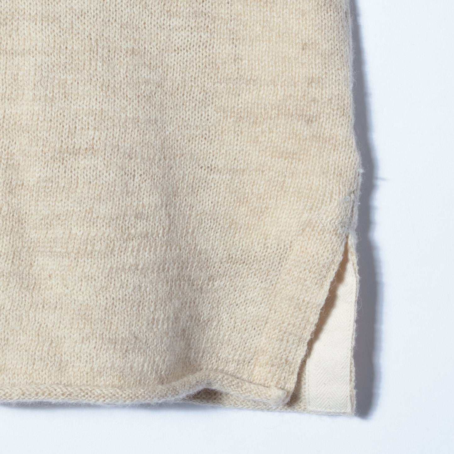 ROUGH WOOL LINEN KNIT