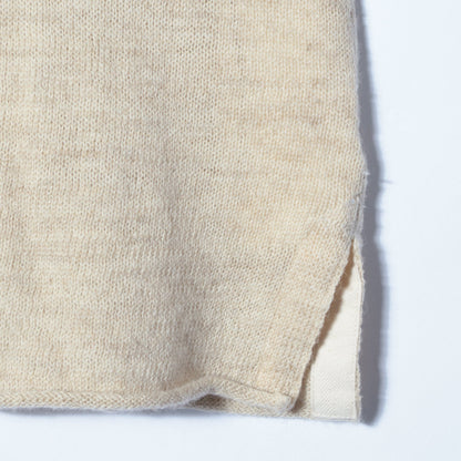 ROUGH WOOL LINEN KNIT