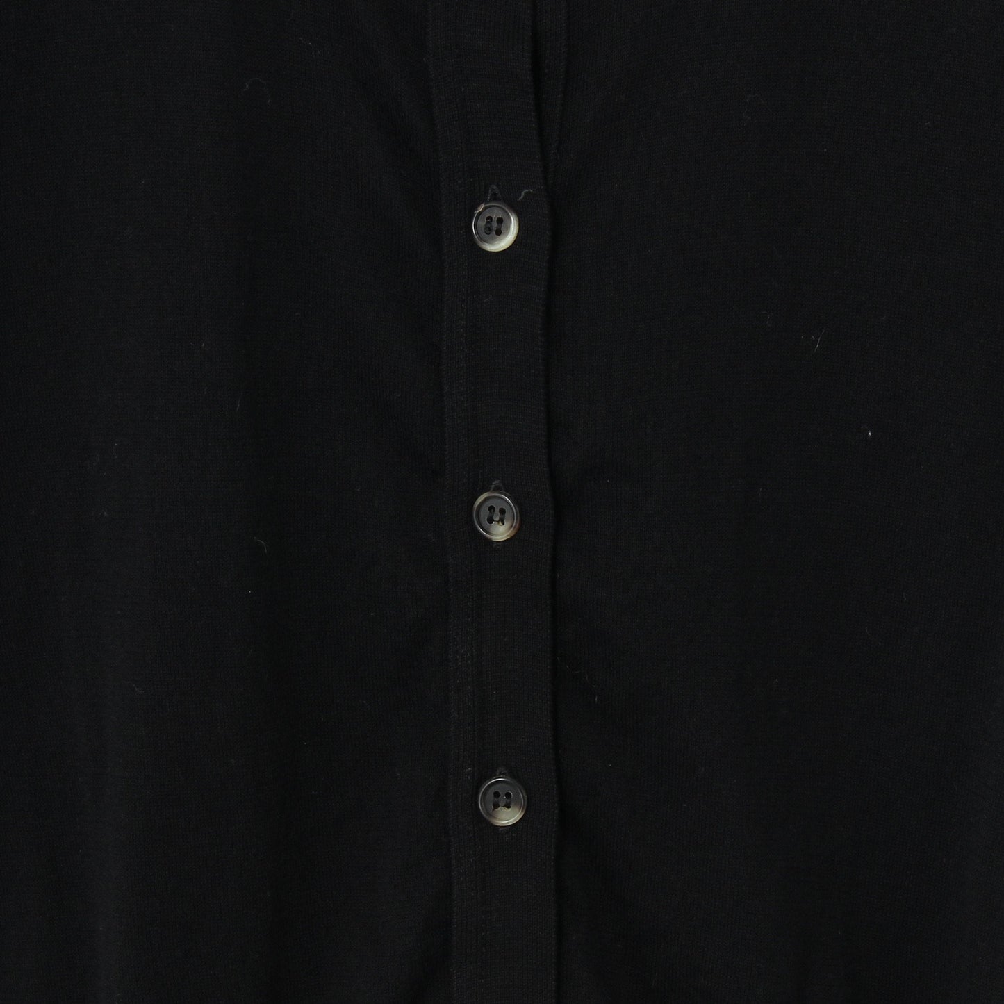 SEA ISLAND COTTON HIGH RIB CARDIGAN KNIT