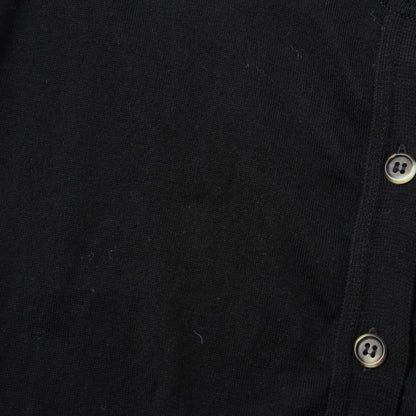 SEA ISLAND COTTON HIGH RIB CARDIGAN KNIT