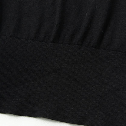 SEA ISLAND COTTON HIGH RIB CARDIGAN KNIT