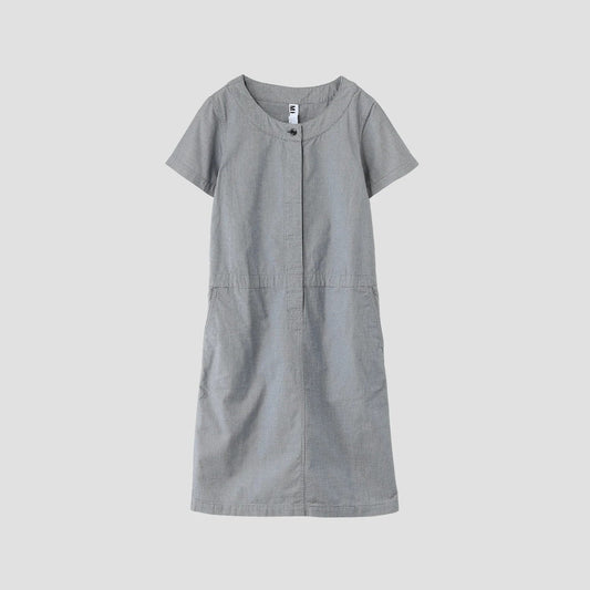 YARN DYE DRY COTTON DRESS