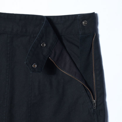 ORGANIC COTTON GABERDINE SKIRT