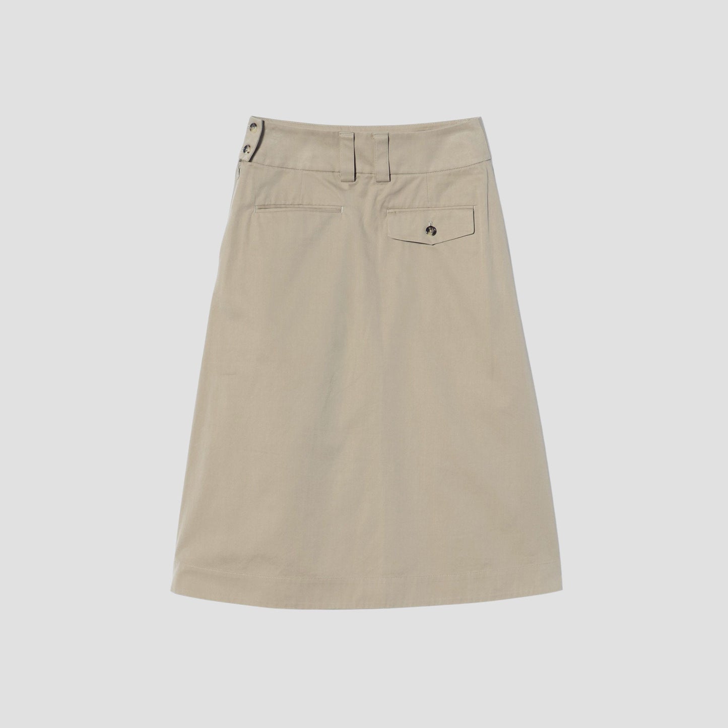 HIGH DENSE COTTON TWILL SKIRT