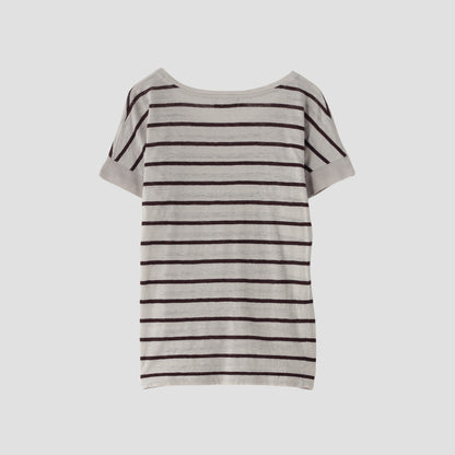 STRIPE LINEN JERSEY