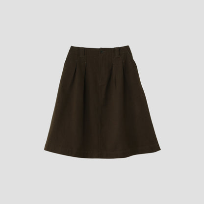 WOOL SERGE SKIRT