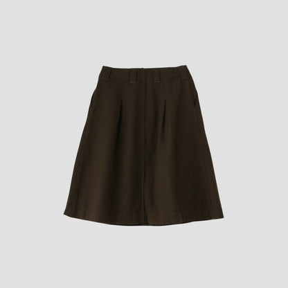 WOOL SERGE SKIRT