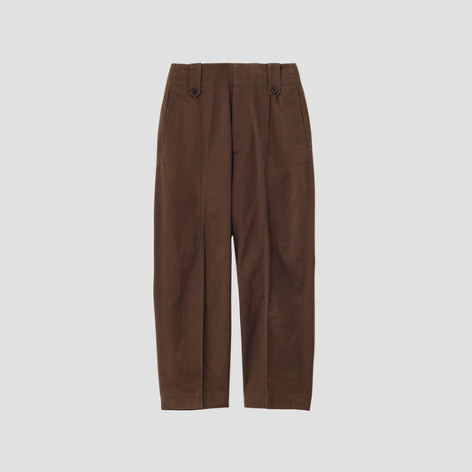 DRY COTTON TWILL TROUSERS