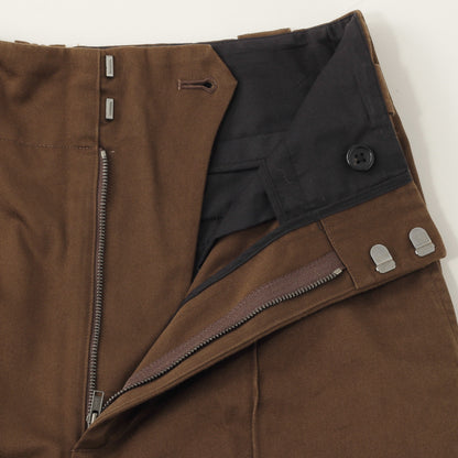 DRY COTTON TWILL TROUSERS