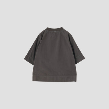 WASHED DRY COTTON POPLIN SHIRT