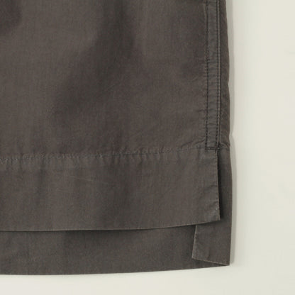 WASHED DRY COTTON POPLIN SHIRT