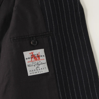 BROKEN STRIPE WOOL JACKET
