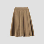 COTTON LINEN DRILL SKIRT