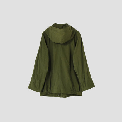 COTTON NYLON PLAINWEAVE BLOUSON
