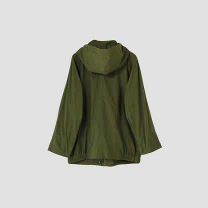 COTTON NYLON PLAINWEAVE BLOUSON