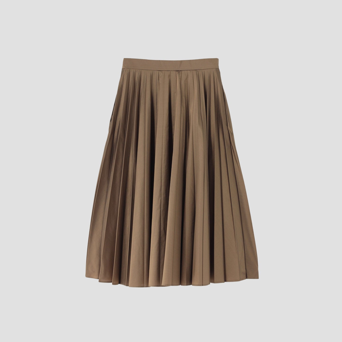 SILK POLYESTER SKIRT