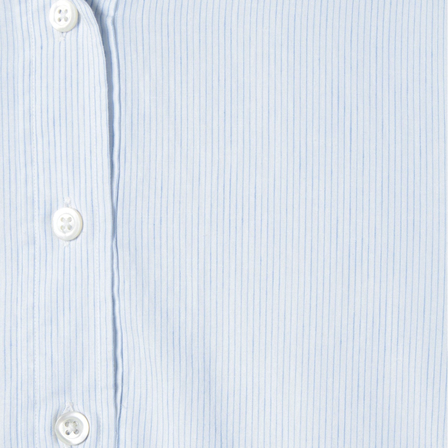 FINE STRIPE COTTON LINEN SHIRT