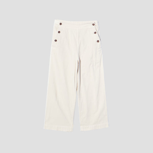 ROUGH COTTON CANVAS TROUSERS