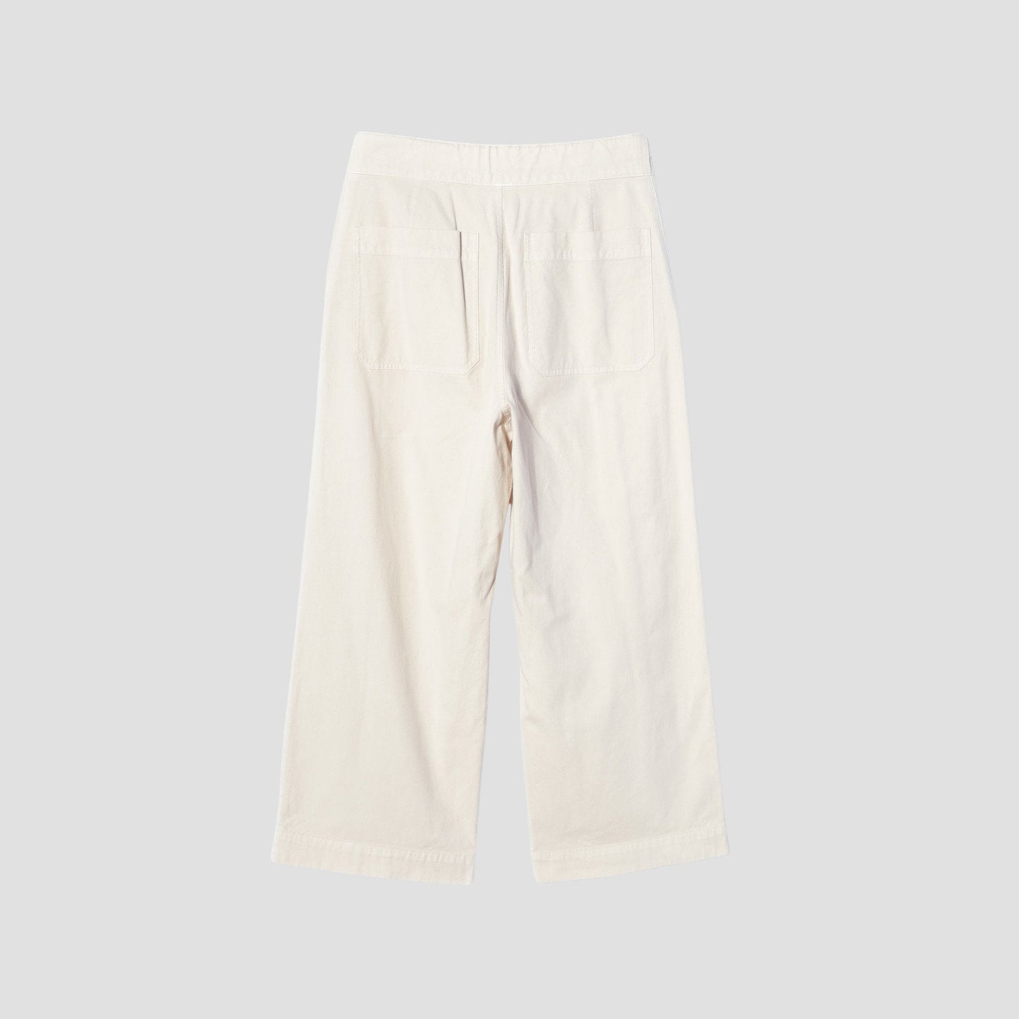 ROUGH COTTON CANVAS TROUSERS